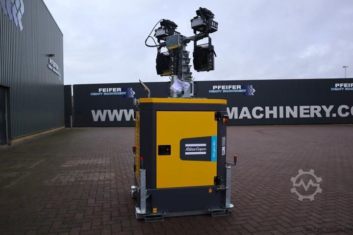 Lystårn Atlas Copco Hilight B6+ KD Valid inspection, Max Boom Height 8
