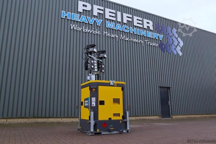 Lystårn Atlas Copco Hilight B6+ KD Valid inspection, Max Boom Height 8