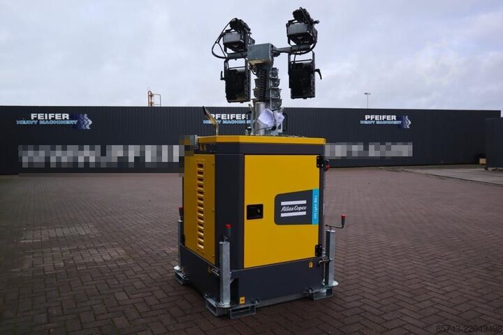 Lystårn Atlas Copco Hilight B6+ KD Valid inspection, Max Boom Height 8