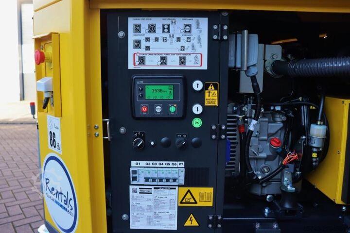 Lystårn Atlas Copco HiLight H5+ SV2 Max Boom Height 8m, Luminosity Wit