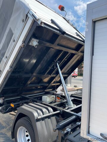 φορτηγό ανατρεπόμενο βαν Ford Transit Kipper aus 1.Hand+Klima+AHK+EU5