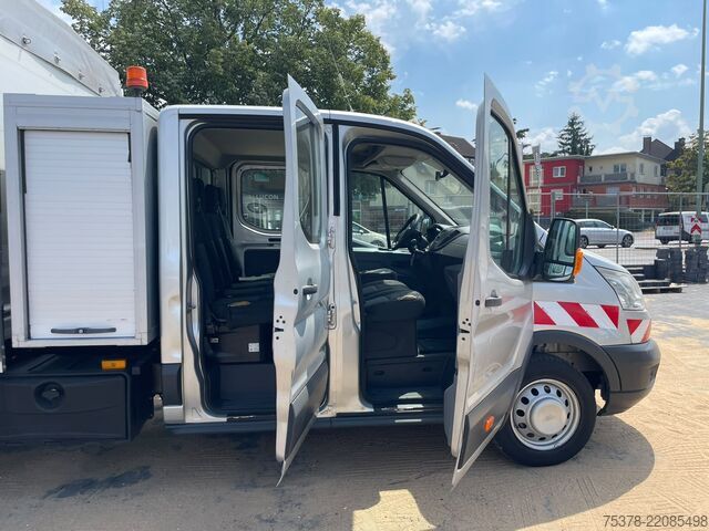 φορτηγό ανατρεπόμενο βαν Ford Transit Kipper aus 1.Hand+Klima+AHK+EU5