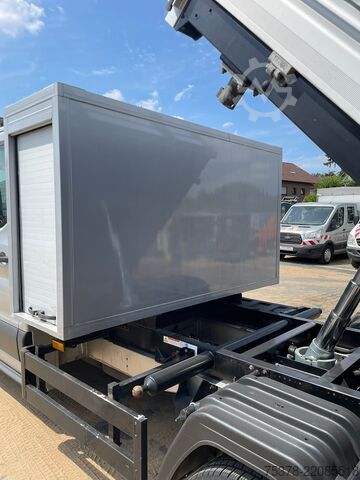 βαν με διπλή καμπίνα Ford Transit Kipper aus 1.Hand+Klima+AHK+EU5