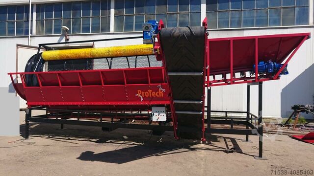 NOWY Półprzenośny przesiewacz bębnowy elektryczny ProTech TS 4880x1600