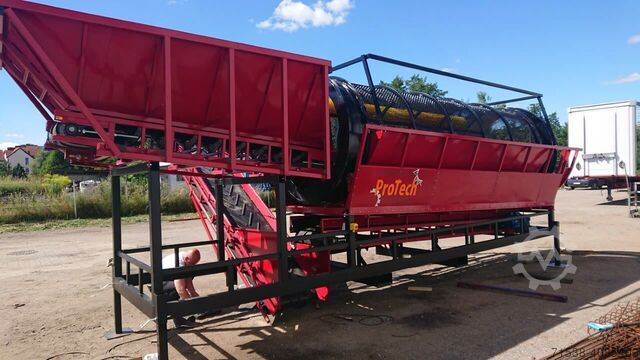 NOWY Półprzenośny przesiewacz bębnowy elektryczny ProTech TS 4880x1600