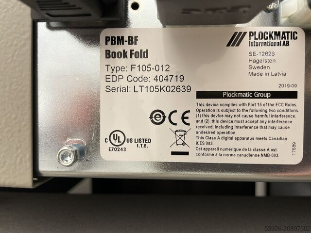 Dokumentefinisheringssystem Plockmatic PBM350e