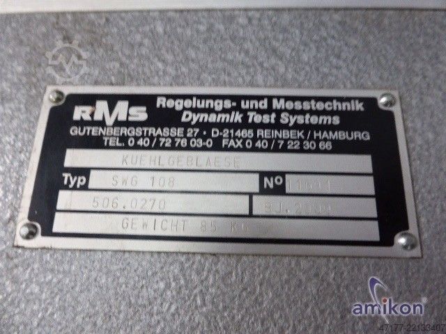 Vibrationsgenerator | effektförstärkare RMS SW 1511/2