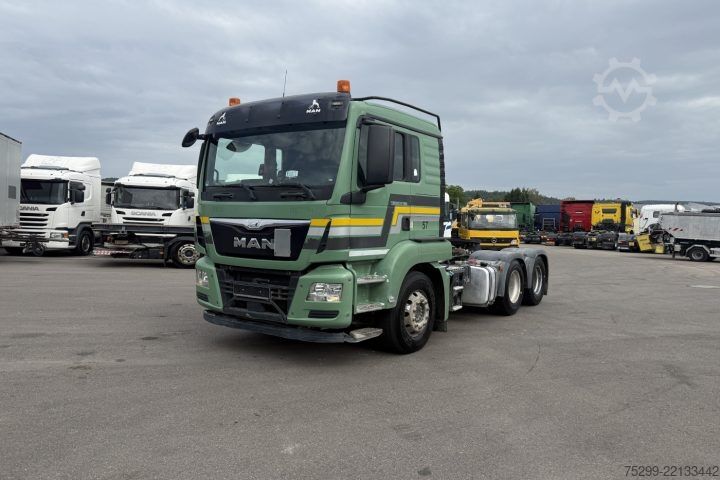 Τυπική μονάδα τράκτορα MAN TGS 26.480 6x4 Kipphydraulik / Swiss-Vehicle