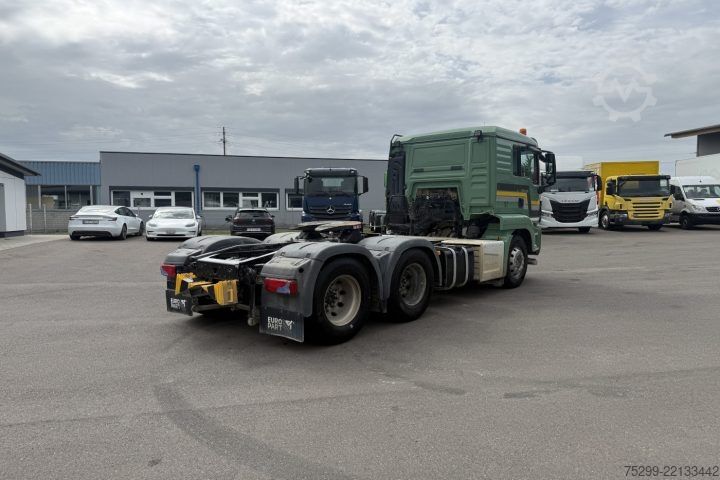 Τυπική μονάδα τράκτορα MAN TGS 26.480 6x4 Kipphydraulik / Swiss-Vehicle