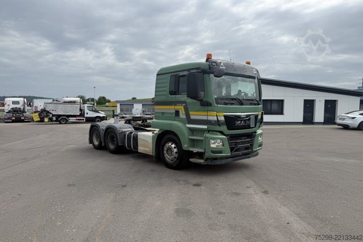 Τυπική μονάδα τράκτορα MAN TGS 26.480 6x4 Kipphydraulik / Swiss-Vehicle