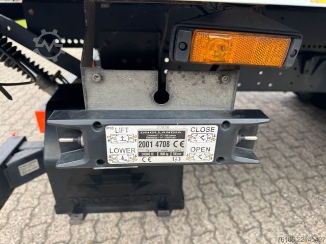 Dobozos furgon IVECO Daily 72C18 Hi Matic Koffer mit Ladebordwand