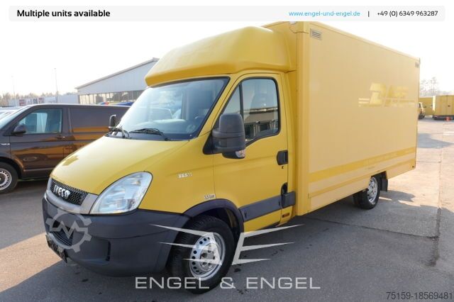 Transporter mit Koffer iveco Daily 35 S11 C30C AUTOMATIK KAMERA MAXI Regale DURCHGANG