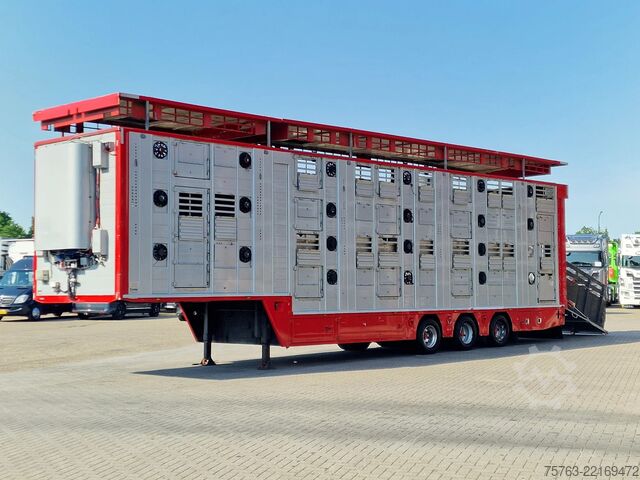 Transporte de ganado Finkl SAV35 - 3/3 deck livestock - Ventilation - Lift...