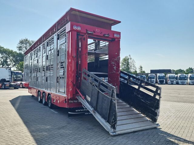 Transporte de ganado Finkl SAV35 - 3/3 deck livestock - Ventilation - Lift...