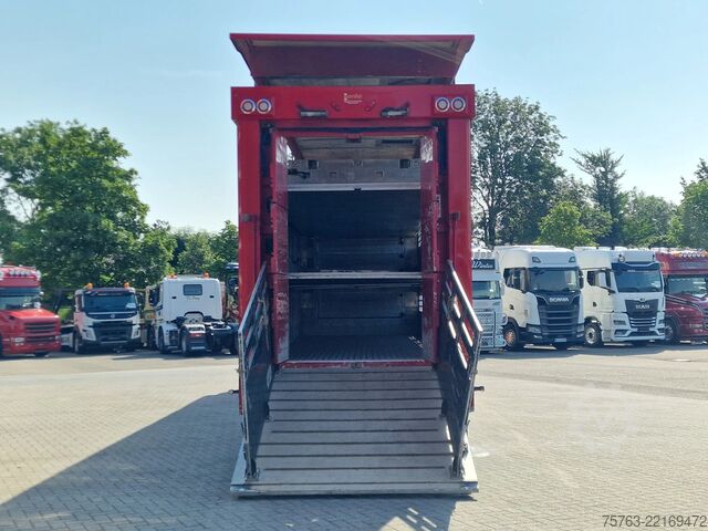 Transporte de ganado Finkl SAV35 - 3/3 deck livestock - Ventilation - Lift...
