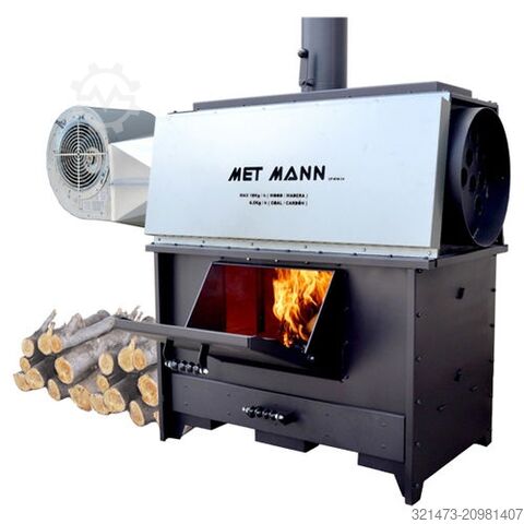 Varmeblæser til piller og biomasse MetMann / OXI / Lanox MB300_250OXI