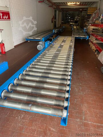 Roller conveyor Claus Maschinenbau Palettenrollenbahn