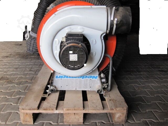 Nederman system odciągu spalin dla samochodów ciężarowych / osobowych  