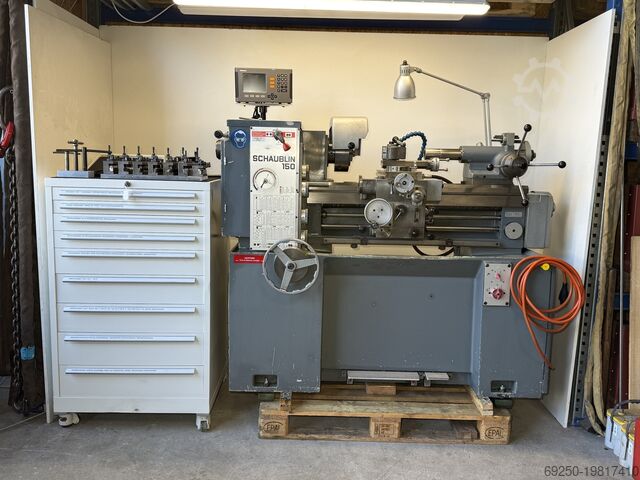 Precisie draaibank Schaublin 150