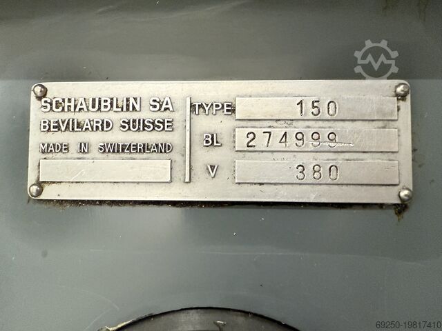 Precisie draaibank Schaublin 150