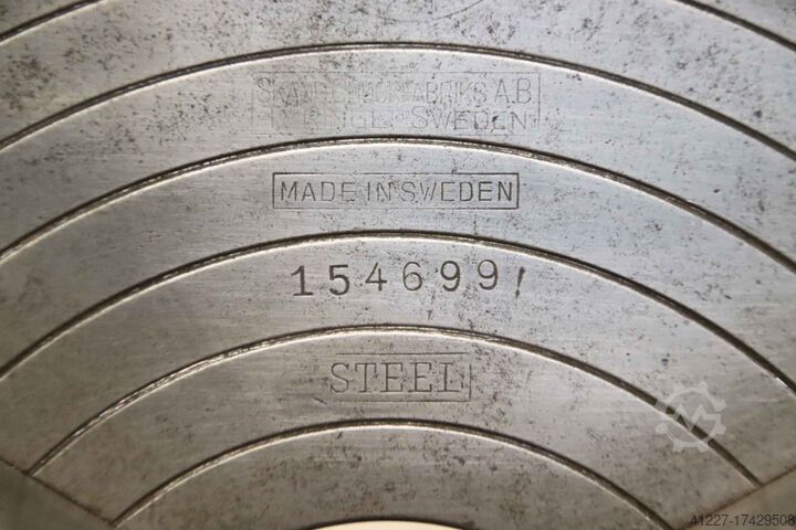 Plato de precisión de tres mordazas SCA Skand Chuckfabriks Ø 230 mm