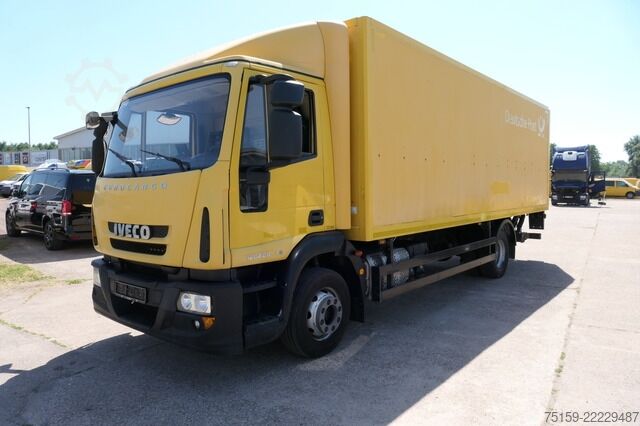 Vrachtwagen met bakwagen iveco EuroCargo ML 120 E28/P AHK LBW COC AUTOMATIK