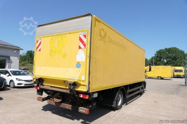 Vrachtwagen met bakwagen iveco EuroCargo ML 120 E28/P AHK LBW COC AUTOMATIK