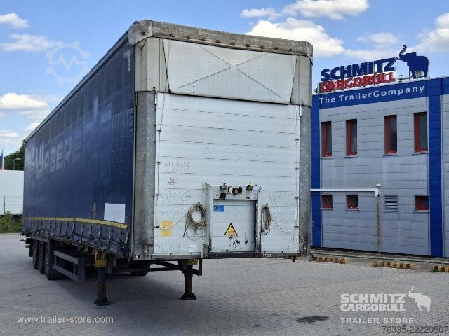 Nyitott ponyvás félpótkocsi Schmitz Cargobull Curtainsider Mega