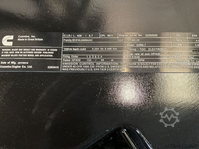 Motor Cummins QSB6.7