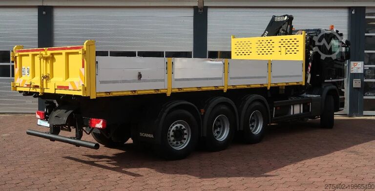 Vinç kamyonu Scania G450 8X4/ FASSI 15 TON CRANE/ EURO 6/ FULL AIR