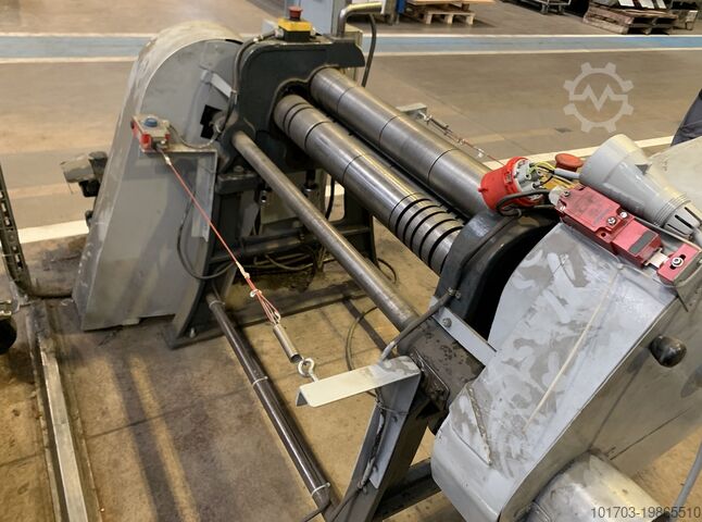 Elektrische 3-Walzen-Rundbiegemaschine Rouleuse électrique 3 rouleaux 800 mm x 3 mm
