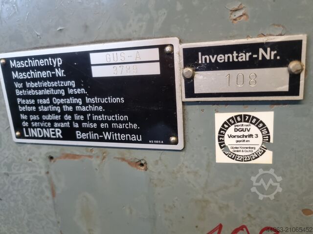 Lindner schroefdraadslijpmachine LINDNER 