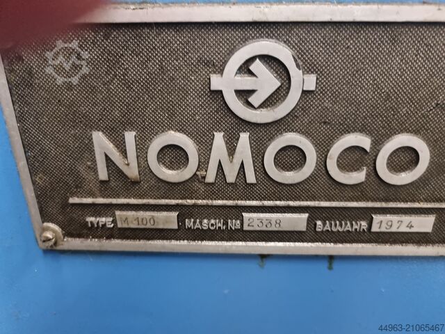 Centerloze slijpmachine NOMOCO M100