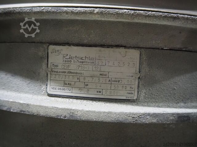 Vulmachine, portioneerder, thermoformer Frey, Thom, Multivac F-Line F223, C-Linie, R 530, Multi-Load