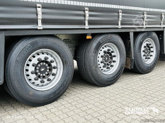 Open semitrailer with tarp Schmitz Cargobull Curtainsider Standard Getränke