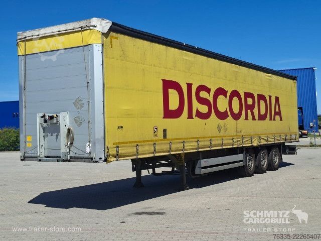 Open semitrailer with tarp Schmitz Cargobull Curtainsider Standard