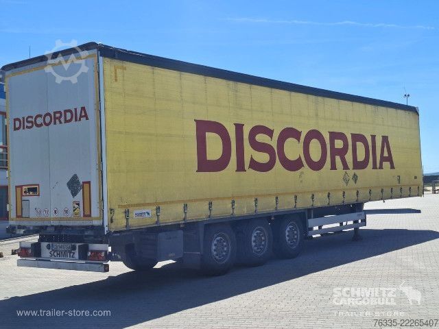 Open semitrailer with tarp Schmitz Cargobull Curtainsider Standard