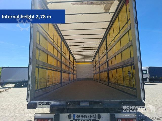 Open semitrailer with tarp Schmitz Cargobull Curtainsider Standard