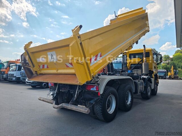 Tresidig tippbil MAN TGS 35.470 BB / 8X6 / Meiller Bordmatik