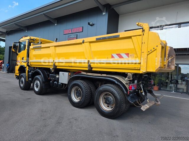 Tresidig tippbil MAN TGS 35.470 BB / 8X6 / Meiller Bordmatik