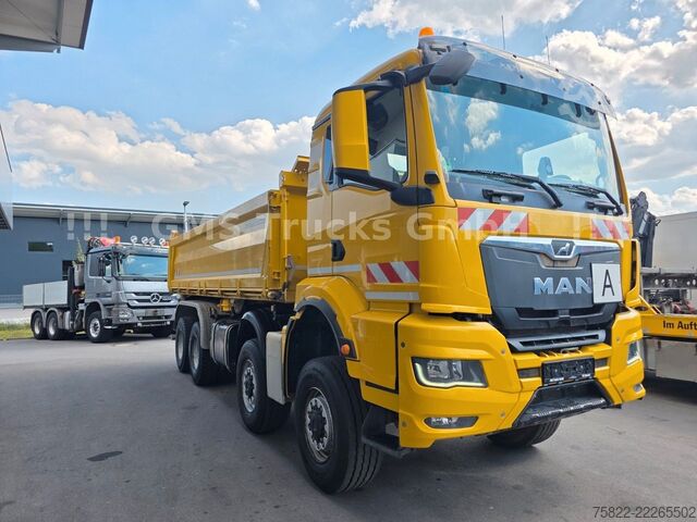 Tresidig tippbil MAN TGS 35.470 BB / 8X6 / Meiller Bordmatik