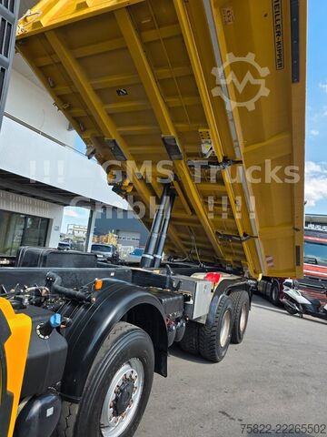 Tresidig tippbil MAN TGS 35.470 BB / 8X6 / Meiller Bordmatik
