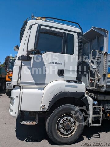 Tresidig tippbil MAN TGS 33.500 / Manual /Meiller BORDMATIK/WENIG KM
