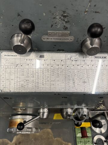 Weiler Praktikant 800R Lathe WEILER Praktikant 800R
