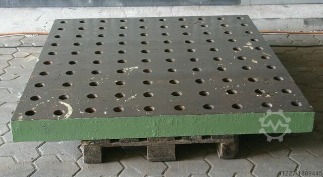 Klemmen plaat Guss Abmessungen 1500/1500/H125 mm