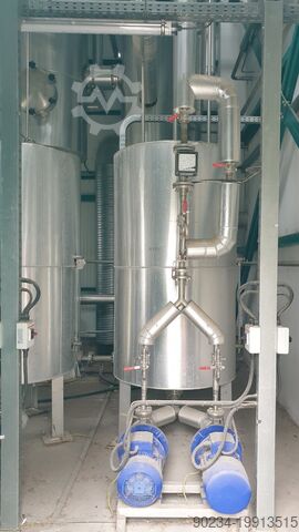 Alkoholtørringsanlæg med kapacitet på 90.000 liter/dag TOMSA DESTIL 90,000 LPD