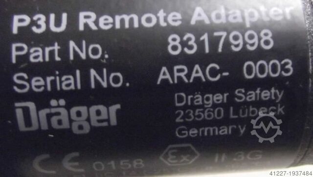 Afstandskabel connector 15 m P7000 Draeger P3U Remote Adapter