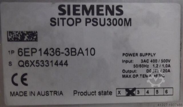 Konwerter mocy Siemens Sitop PSU300M 6EP1436-3BA10