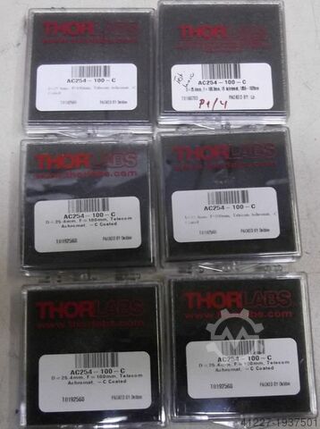 Linse 6 Stück THORLABS AC254-100-C