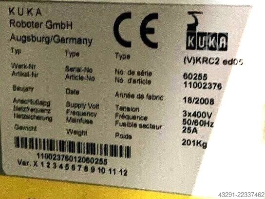 Industrijski robot KUKA KR 240 L210-2 2000 Ser.nr. 913923